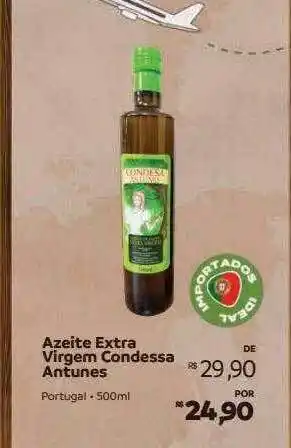 Hiperideal Supermercados Azeite extra virgem condessa antunes oferta