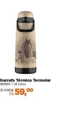 Lojas TaQi Garrafa térmica termolar oferta