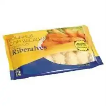 Angeloni Bolinho de bacalhau riberalves congelado 360g oferta