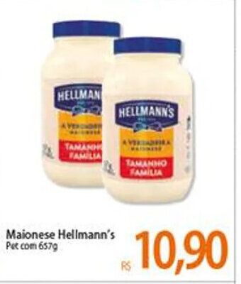 Maionese Hellmann's 657g