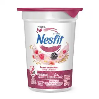 Super Lagoa Iogurte nestlé nesfit frutas vermelhas 150g oferta