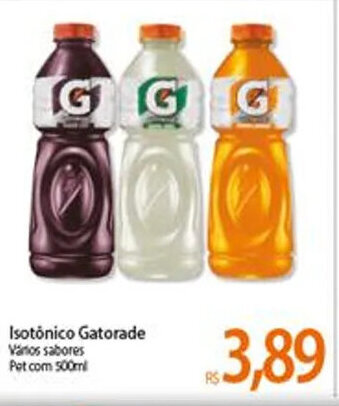 Atacadão Isotonico Gatorade 500ml oferta