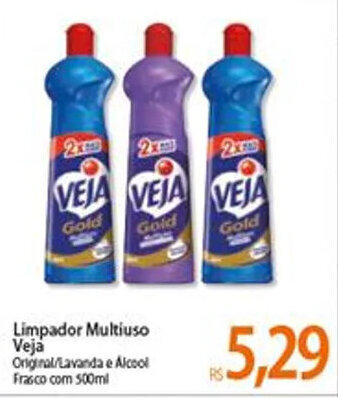 Atacadão Limpador Multiuso Veja 500ml oferta