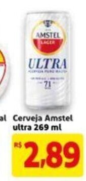 Extra Supermercado Cerveja Amstel Ultra 269ml oferta