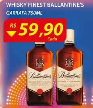 Assaí Atacadista Whisky Finest Ballantine's 750ml oferta