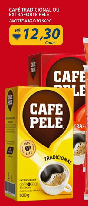 Assaí Atacadista Cafe Tradicional ou Extraforte Pele 500g oferta