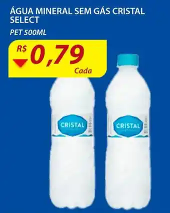 Agua Mineral sem gas Cristal Select 500ml