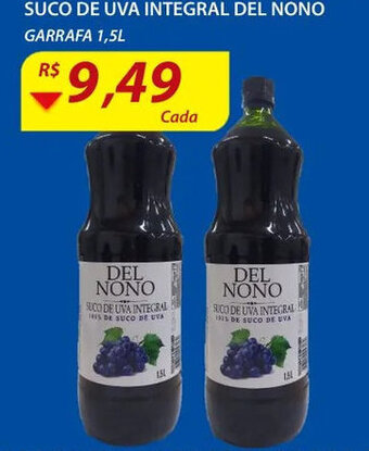 Assaí Atacadista Suco de Uva Integral Del Nono 1.5L oferta