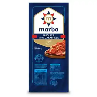 Serrano Supermercado Linguiça calabresa defumada marba 400g oferta