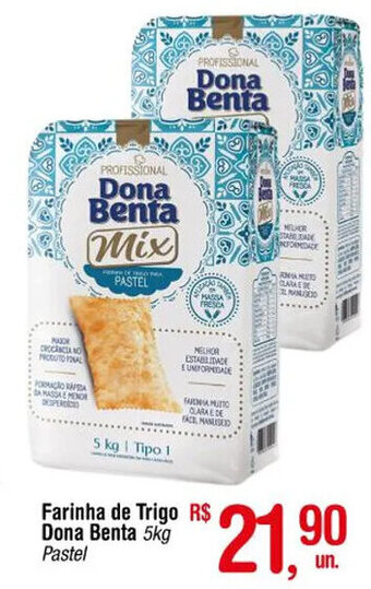 Fort Atacadista Farinha de trigo Dona Benta 5kg oferta