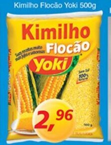Supermercados Guanabara Kimilho Flocao Yoki 500g oferta