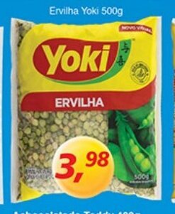 Supermercados Guanabara Ervilha Yoki 500g oferta
