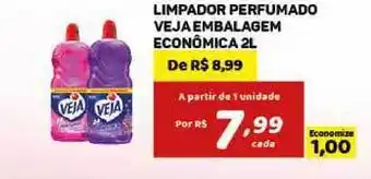 Limpador Perfumado Veja Embalagem Econômica 2L
