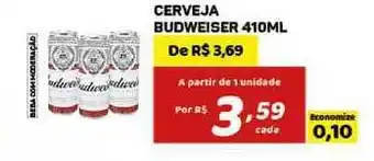 Bahamas Mix Cerveja Budweiser 410ml oferta