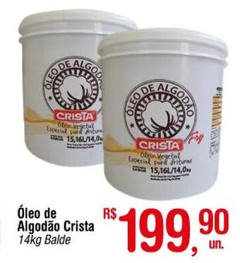 Fort Atacadista Oleo de Algodao Crista 14kg oferta