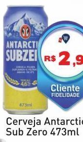 Tonin Superatacado Cerveja antarctica sub zero 473ml oferta