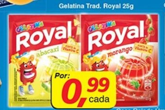 Supermercados Guanabara Gelatina Trad. Royal 25g oferta