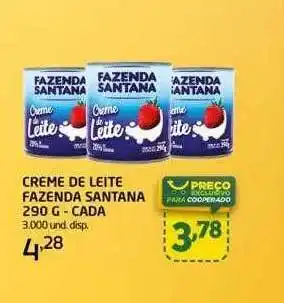 Cooper Creme de leite fazenda santana cada oferta