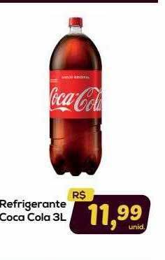 Semar Supermercado Refrigerante coca cola 3l oferta