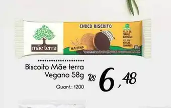 Giassi Supermercados Biscoito mãe terra vegano oferta
