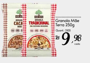 Giassi Supermercados Granola mãe terra oferta