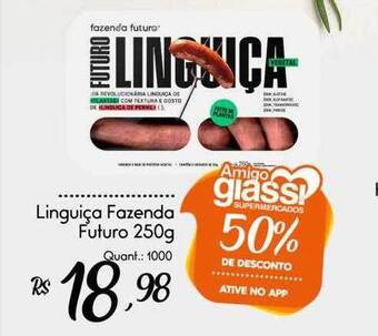 Linguiça fazenda futuro
