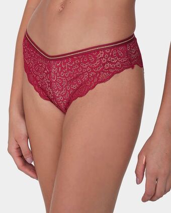 Riachuelo Calcinha biquíni renda vermelho riachuelo oferta