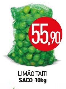 Calvo Atacadista Limao Taiti saco 10kg oferta