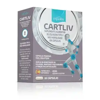 Cartiliv colageno tipo 2 equaliv 60 cápsulas