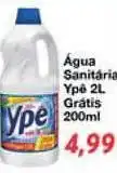 Chama Supermercados água Sanitária Ypê 2l Grátis 200ml oferta