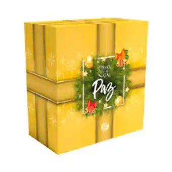 Supermercados Pague Menos Cesta de natal paz oferta