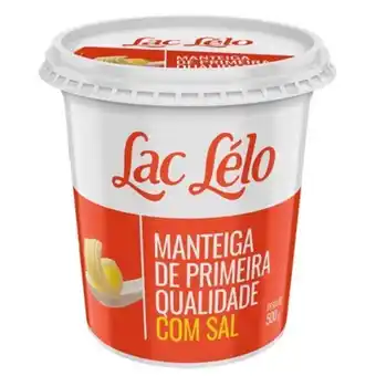 Manteiga lac lélo com sal 500g