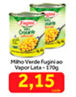 Shibata Supermercados Milho Verde Fugini ao Vapor 170g oferta