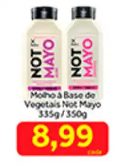 Molho a Base de Vegetais Not Mayo 350g