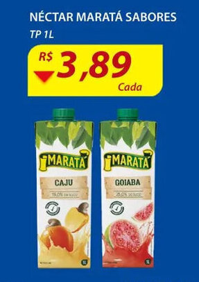 Assaí Atacadista Nectar Marata Sabores tp 1L oferta