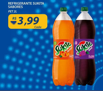 Assaí Atacadista Refrigerante Sukita sabores 2L oferta