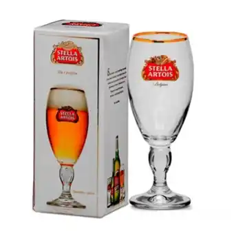 Brasão Supermercados Taça de cerveja stella artois globimport 250ml oferta