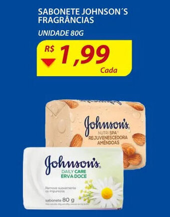 Assaí Atacadista Sabonete Johnson's Fragrancias 80g oferta