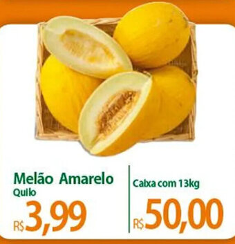 Atacadão Melao Amarelo 1kg oferta