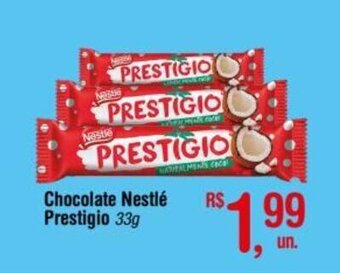 Fort Atacadista Chocolate Nestle Prestigio 33g oferta