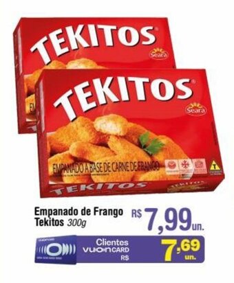 Fort Atacadista Empanado de Frango Tekitos 300g oferta