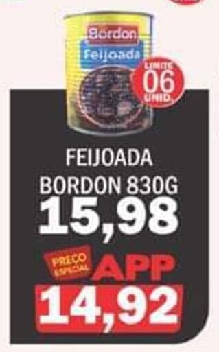 Feijoada Bordon 830g