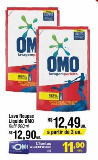 Fort Atacadista Lava Roupas Liquido Omo 900ml oferta