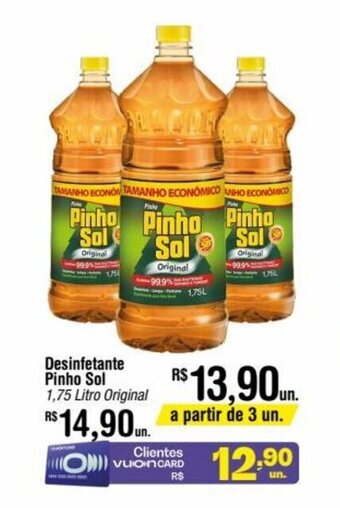Fort Atacadista Desinfetante Pinho Sol 1.75L oferta