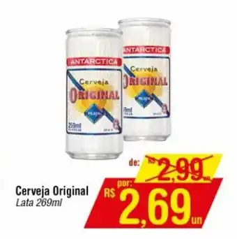 Fort Atacadista Cerveja Original lata 269ml oferta