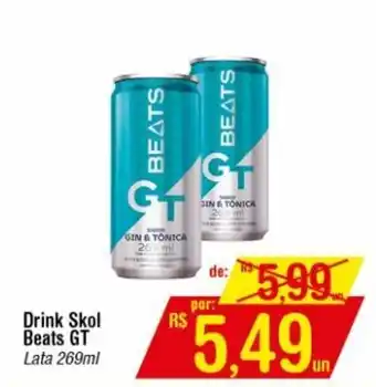 Fort Atacadista Drink Skol Beats GT 269ml oferta