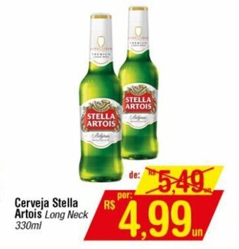 Fort Atacadista Cerveja Stella Artois Long Neck 330ml oferta