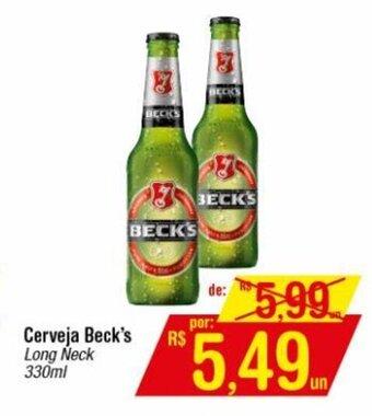 Fort Atacadista Cerveja Beck's 330ml oferta