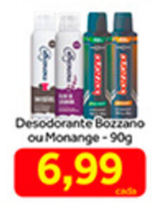 Desodorante Bozzano ou Monange 90g