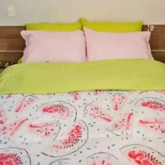 Vest Casa Kit cama posta queen 7 peças col. vidaecor froot verde vestcasa oferta